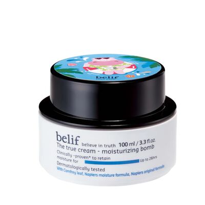 THE TRUE CREAM MOISTURIZING BOMB WITH OAT HUSK AND VITAMIN B (CREMA HUMECTANTE CON SALVADO DE AVENA Y VITAMINA B)